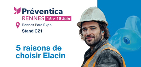 Elacin France at the Préventica Rennes 2026 trade fair